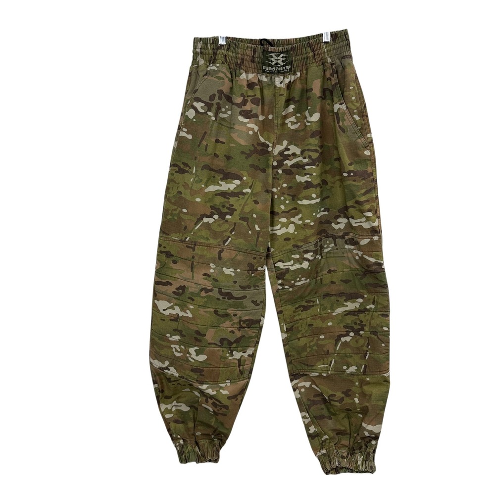 Empire Pants Mens XL-2XL Green Camouflage Battle Tested Paintball Jogger Army